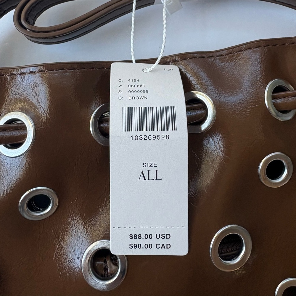 NWT Anthropologie Melie Bianco Paloma Studded Satchel - Picture 11 of 16